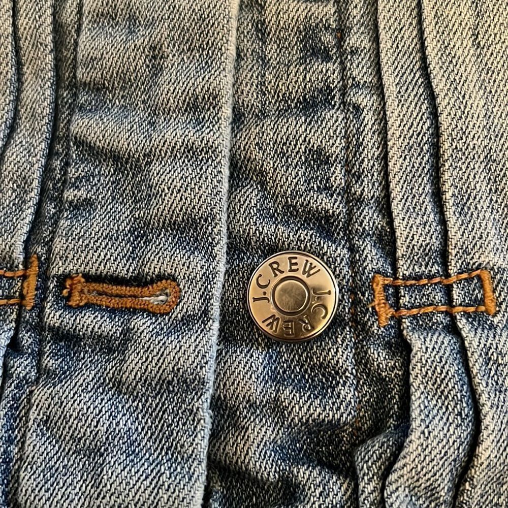 J crew small jean jacket‎ - Picture 6 of 8